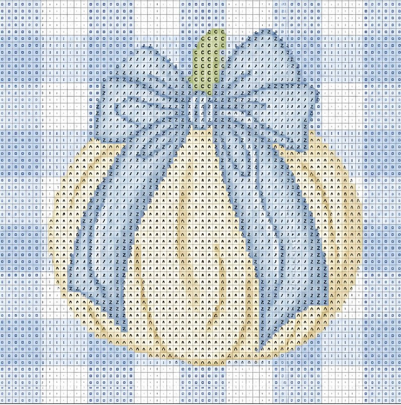 Needlepoint Kit - White Pumpkin