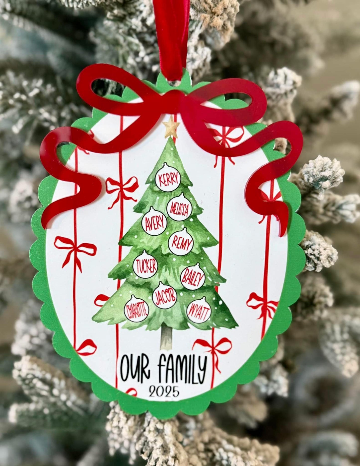 Family Christmas Ornament