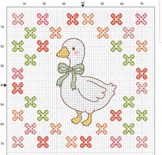 Needlepoint Kit - Cute Duck