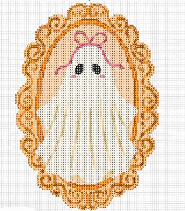 Needlepoint Kit - Cute Ghost