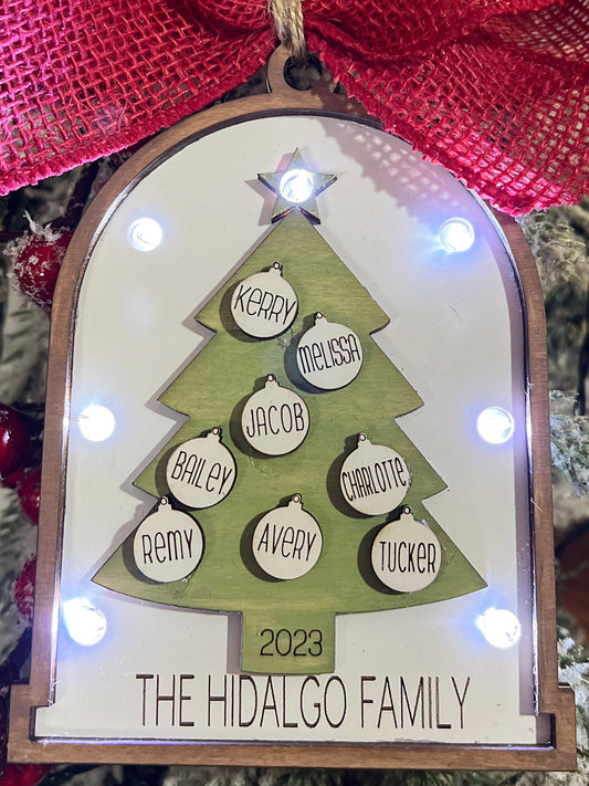 Oh Christmas Tree Family Ornament