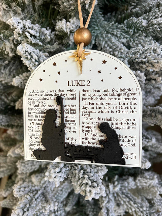 Luke 2 Ornament