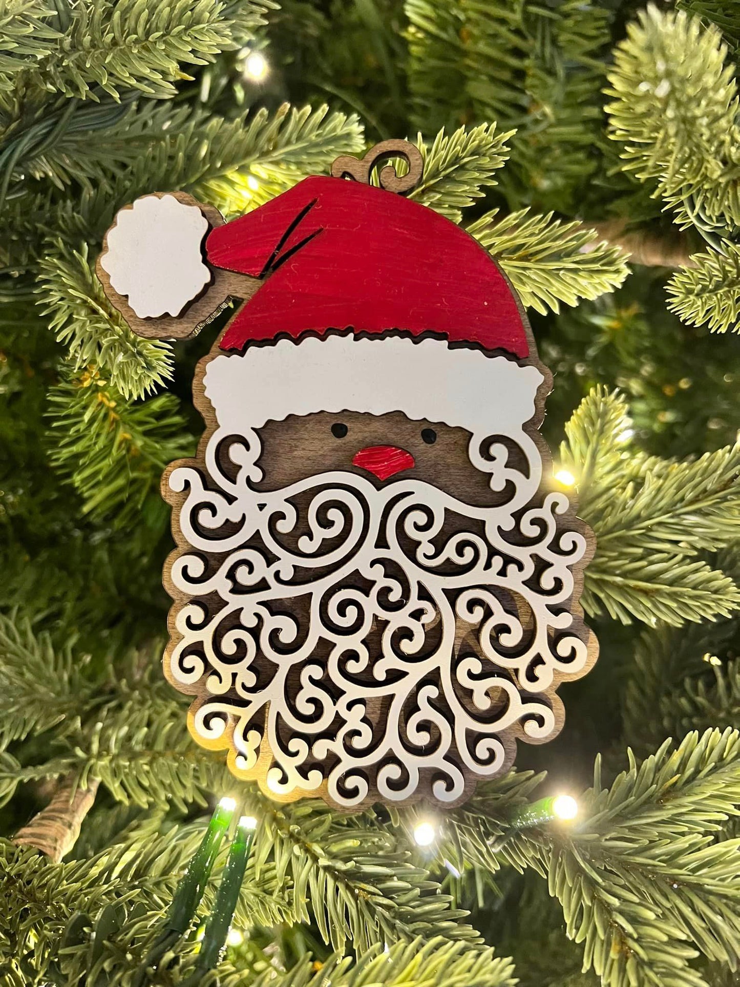 Santa Ornament